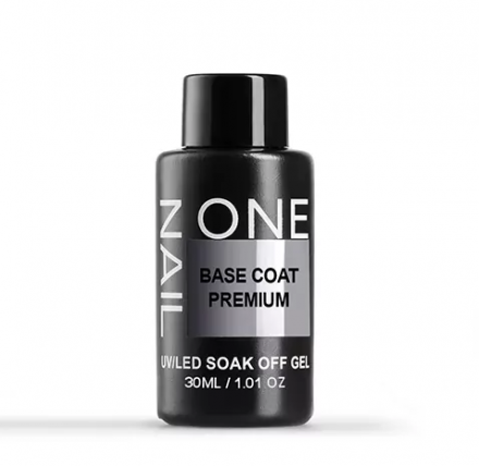 ONE NAIL   База прозрачная   PREMIUM base  (бутылка)   30мл оптом