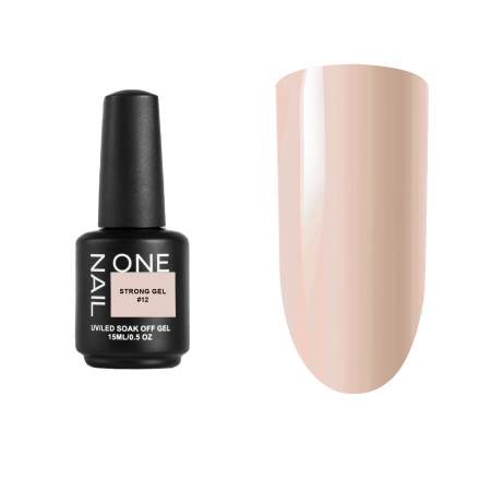 ONE NAIL Gel STRONG #12 15мл (флакон) Гель моделирующий средне-жидкий оптом