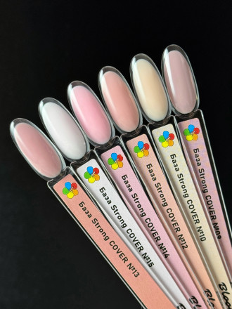 BLOOM   Base Strong COVER   #15   15мл   База камуфлирующая жесткая оптом