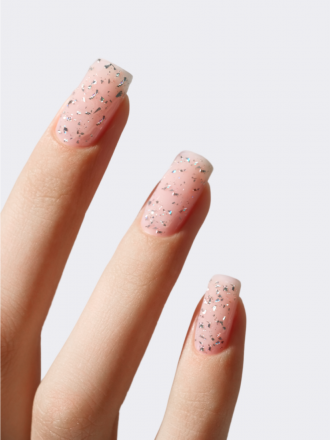 NAIL REPUBLIC   Топ с поталью без л/с   10мл   Top   DIAMOND   #08 оптом