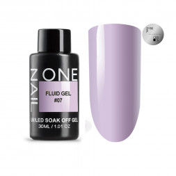 ONE NAIL   Gel FLUID   #07   30г (бутылка)   Гель для укрепления жидкий