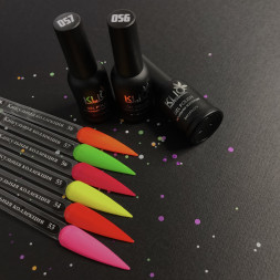 KLIO  Гель-лак  Капсульная  коллекция  8мл  №56  Неон