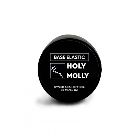 HOLY MOLLY   База прозрачная   Base   ELASTIC RUBBER   50мл   (шайба) оптом