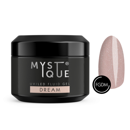 MYSTIQUE   Gel Fluid DREAM   30мл (шайба)     Гель-флюид моделирующий средне-жидкий оптом