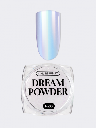 NAIL REPUBLIC   Втирка жемчужная   DREAM POWDER   #33 оптом