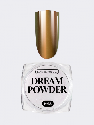 NAIL REPUBLIC   Втирка жемчужная   DREAM POWDER   #33 оптом