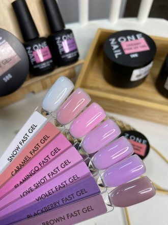 ONE NAIL   Гель моделирующий  Fast Gel    CARAMEL   30г оптом