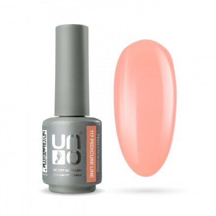 UNO   PEDICURE LINE   #117   Гель-лак однофазный для педикюра   8мл (8г) оптом