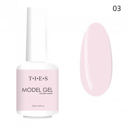 TIES   Гель для моделирования   MODEL GEL  15мл   №03 оптом