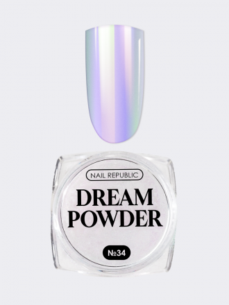 NAIL REPUBLIC   Втирка жемчужная   DREAM POWDER   #34 оптом