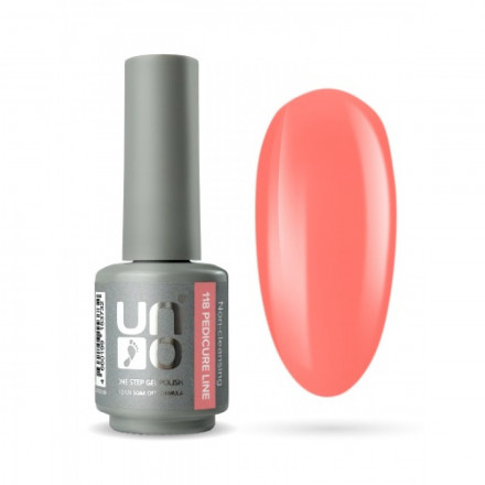 UNO   PEDICURE LINE   #118   Гель-лак однофазный для педикюра   8мл (8г) оптом