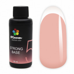 BLOOM   Base Strong COVER   #05   50мл (бутылка)   База камуфлирующая жесткая