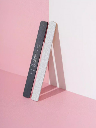ALGEBRA BEAUTY   HARD GRAY   Тонкие   S   #180   (50шт)   Сменные  файлы для пилки без подложки оптом