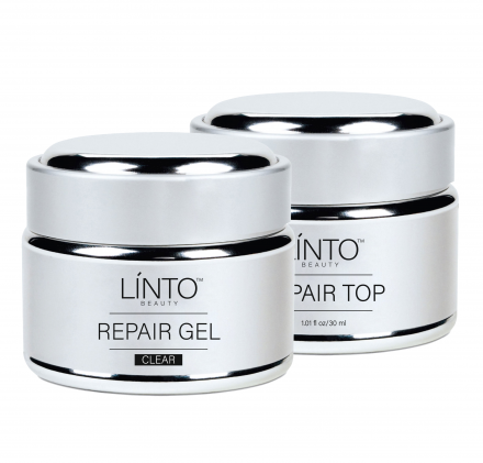 LINTO   НАБОР   30мл   Гель для укрепления + Топ для укрепления без л/с   REPAIR SET оптом