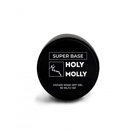 HOLY MOLLY   База прозрачная   Base   SUPER   30мл   (шайба) оптом