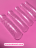 ONE NAIL &amp; GRAPE   Верхние формы   120шт   КЛАССИЧЕСКИЙ ИЗГИБ оптом