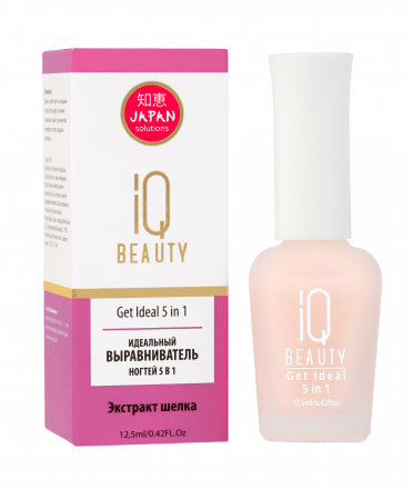 IQ BEAUTY   Идеальный выравниватель ногтей 5 в 1   12,5мл   GET IDEAL 5 IN 1 оптом