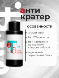 BSG   Top   ANTICRATER   50мл (бутылка)   Топ антивандальный без л/с без UV-фильтра