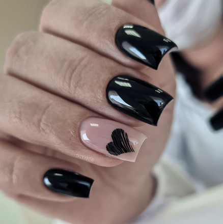 VOGUE NAILS   Гель-лак  10мл  ЧЕРНЫЙ ВЛАСТЕЛИН оптом
