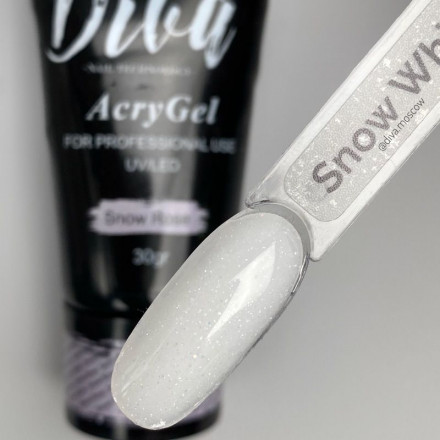 Acrylgel Snow white, 30 мл DIVA   (СНЯТО) оптом