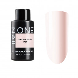 ONE NAIL   Base STRONG #14   30мл (бутылка)   База камуфлирующая густая