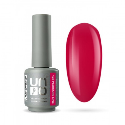 UNO   PEDICURE LINE   #123   Гель-лак однофазный для педикюра   8мл (8г) оптом
