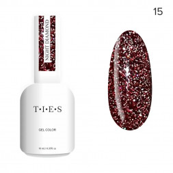 TIES   Гель-лак светоотражающий  10мл  Night Diamond   #15   (СНЯТО)