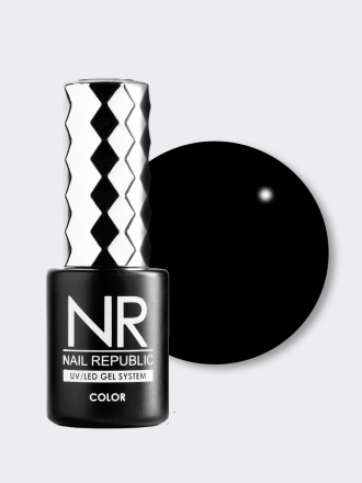 NAIL REPUBLIC   Гель-лак    10мл   Deep Ocean   #100/1   Ультра Черный оптом