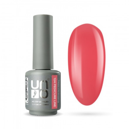 UNO   PEDICURE LINE   #124   Гель-лак однофазный для педикюра   8мл (8г) оптом