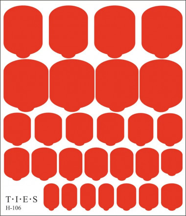 TIES   Пленка для педикюра   H-106 оптом