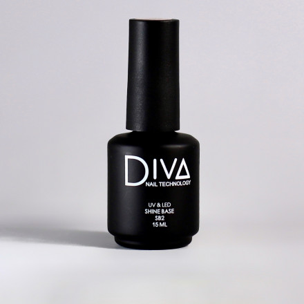 DIVA   База камуфлирующая с поталью  15мл  Base  SHINE   #SB10 оптом