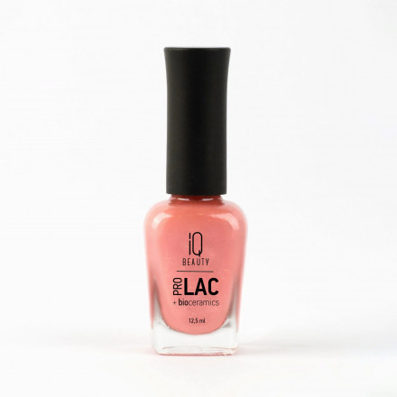 IQ BEAUTY   Лак для ногтей с биокерамикой с поталью   12,5мл   Prolac SUN KISSED CORAL   #091 оптом
