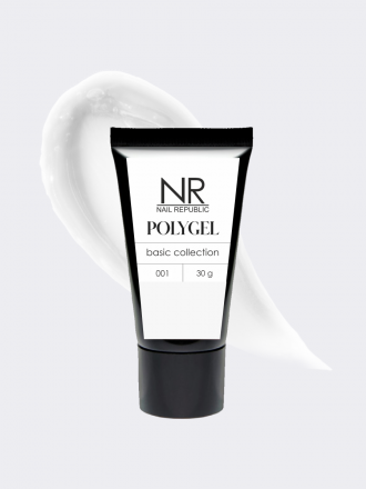 NAIL REPUBLIC   Полигель молочный   PolyGel   #01   30г оптом