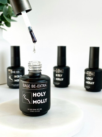 HOLY MOLLY   База прозрачная   Base   BE-EXTRA   15мл оптом