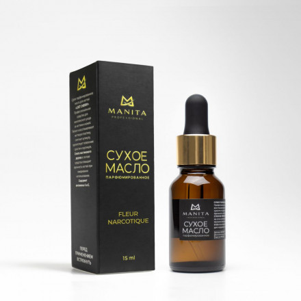 MANITA   Oil FLEUR NARCOTIQUE   15мл   Масло для кутикулы сухое парфюмированное оптом