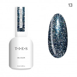 TIES   Гель-лак светоотражающий  10мл  Night Diamond   #13   (СНЯТО)