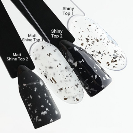ONE NAIL   Топ матовый без л/с с шиммером  Top  MATT SHINY   #2   15мл оптом