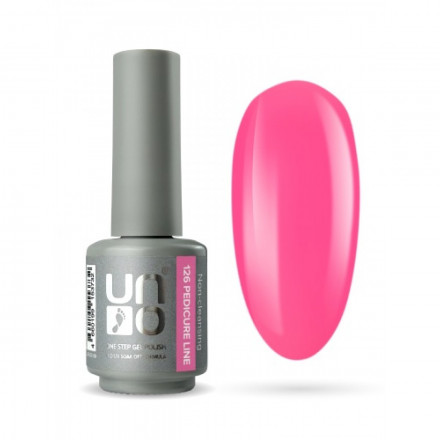 UNO   PEDICURE LINE   #126   Гель-лак однофазный для педикюра   8мл (8г) оптом