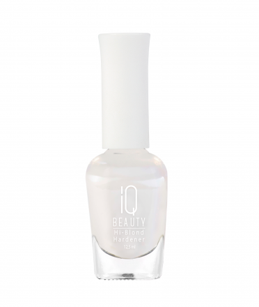 IQ BEAUTY   Укрепитель отбеливающий для лишенных блеска и пигментированных ногтей перламутровый   12,5мл   HI-BLOND HARDENER оптом