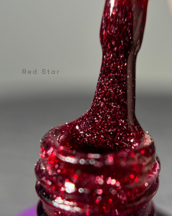 GRAPE   Гель-лак светоотражающий   15мл   Star   RED оптом