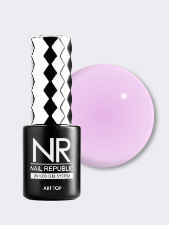NAIL REPUBLIC   Топ цветной без л/с   10мл   Top   ART PROVENCE   #22   Лавандовый день оптом