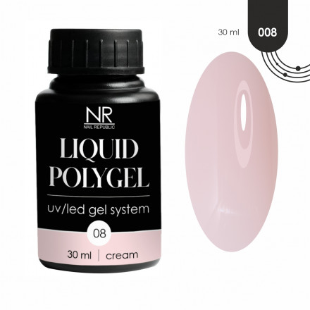 NAIL REPUBLIC   Жидкий полигель   LIQUID POLYGEL   #08   30мл оптом