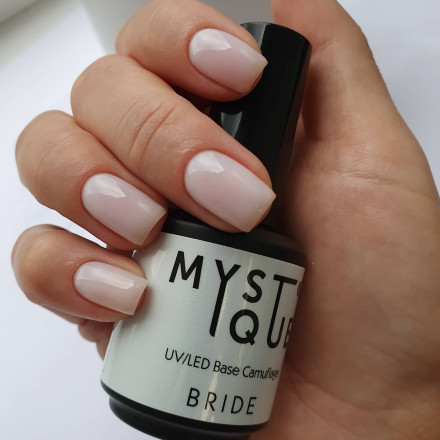 MYSTIQUE   Base BRIDE   15мл   База камуфлирующая (для педикюра) оптом