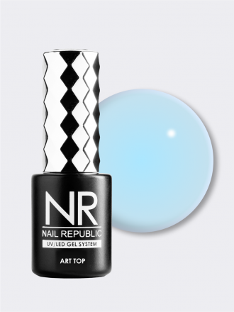 NAIL REPUBLIC   Топ цветной без л/с   10мл   Top   ART PROVENCE   #23   Незабудковое поле оптом