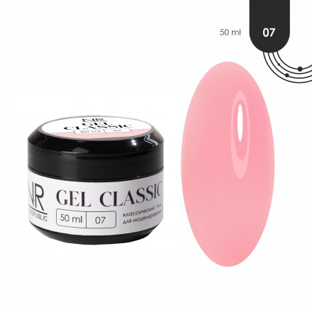 NAIL REPUBLIC   Гель  для моделирования самовыравнивающийся   Gel   CLASSIC   #07   50г оптом