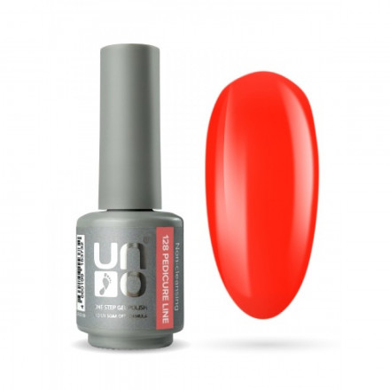 UNO   PEDICURE LINE   #128   Гель-лак однофазный для педикюра   8мл (8г) оптом