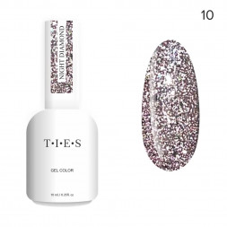 TIES   Гель-лак светоотражающий  10мл  Night Diamond   #10   (СНЯТО)