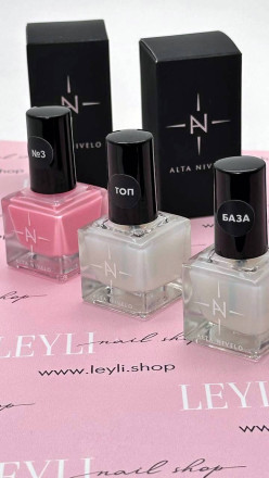 ALTA NIVELO   Топ матовый для лака на водной основе   10мл   Limited оптом