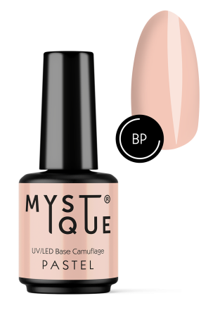 MYSTIQUE   Base PASTEL   15мл   База камуфлирующая (для педикюра) оптом