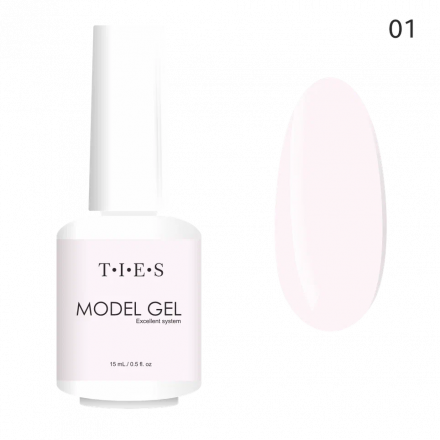 TIES   Гель для моделирования   MODEL GEL  15мл   №01 оптом
